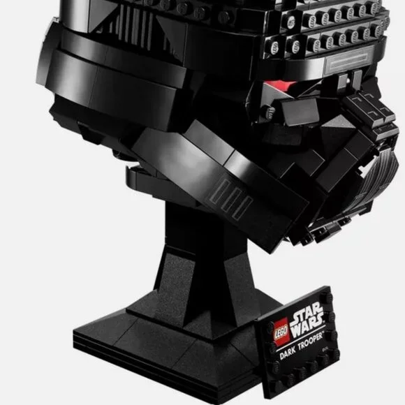 New Sealed Lego Star Wars Dark Trooper Helmet Retired & Collectible Set 75343 - Picture 10 of 10